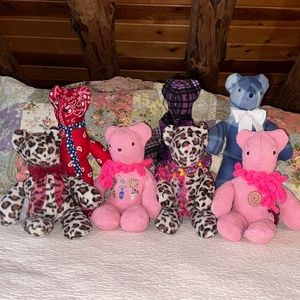 Handmade Teddy Bears Soft & Cuddly 15” One of a Kind